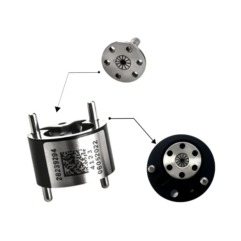 Black New Euro 3 Control Valves 28239294 28440421 9308-621C 9308z621c Fuel Injector Common Rail Control Valves