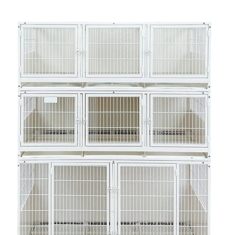 Pet store foster cage isolation cage three-layer dog cage