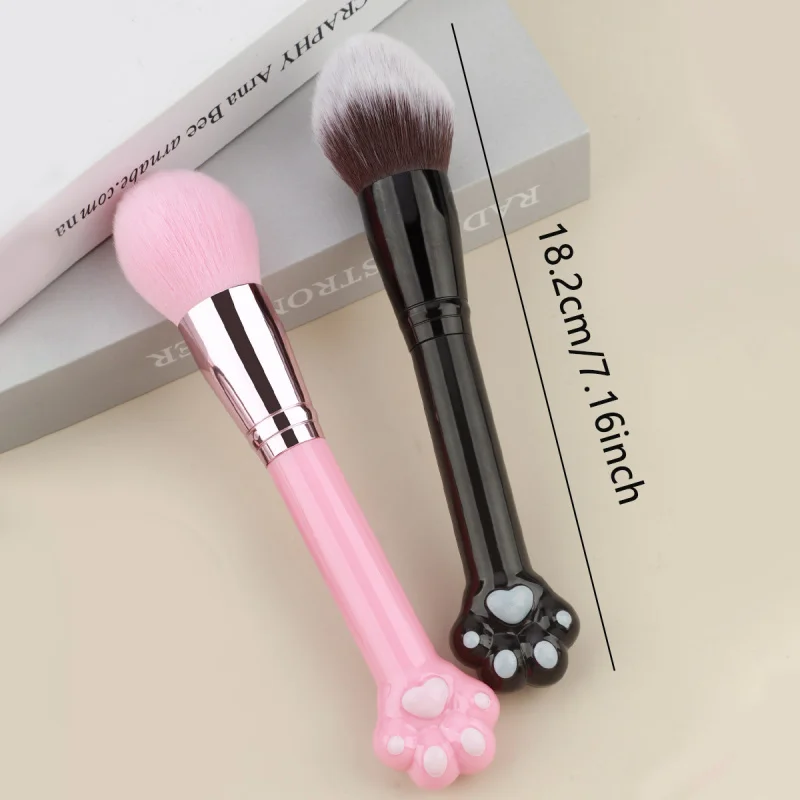 New single paw powder brush large flame brush multifunctional makeup brush soft brush beauty tools