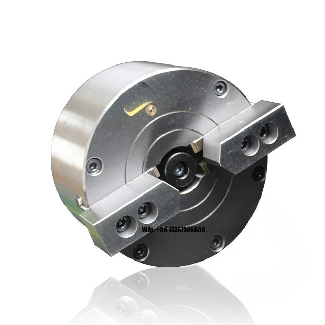 

CNC Machine Tools Accessories 2- Jaw Chuck Solid Pneumatic Wood Lathe Chuck Mini Drill