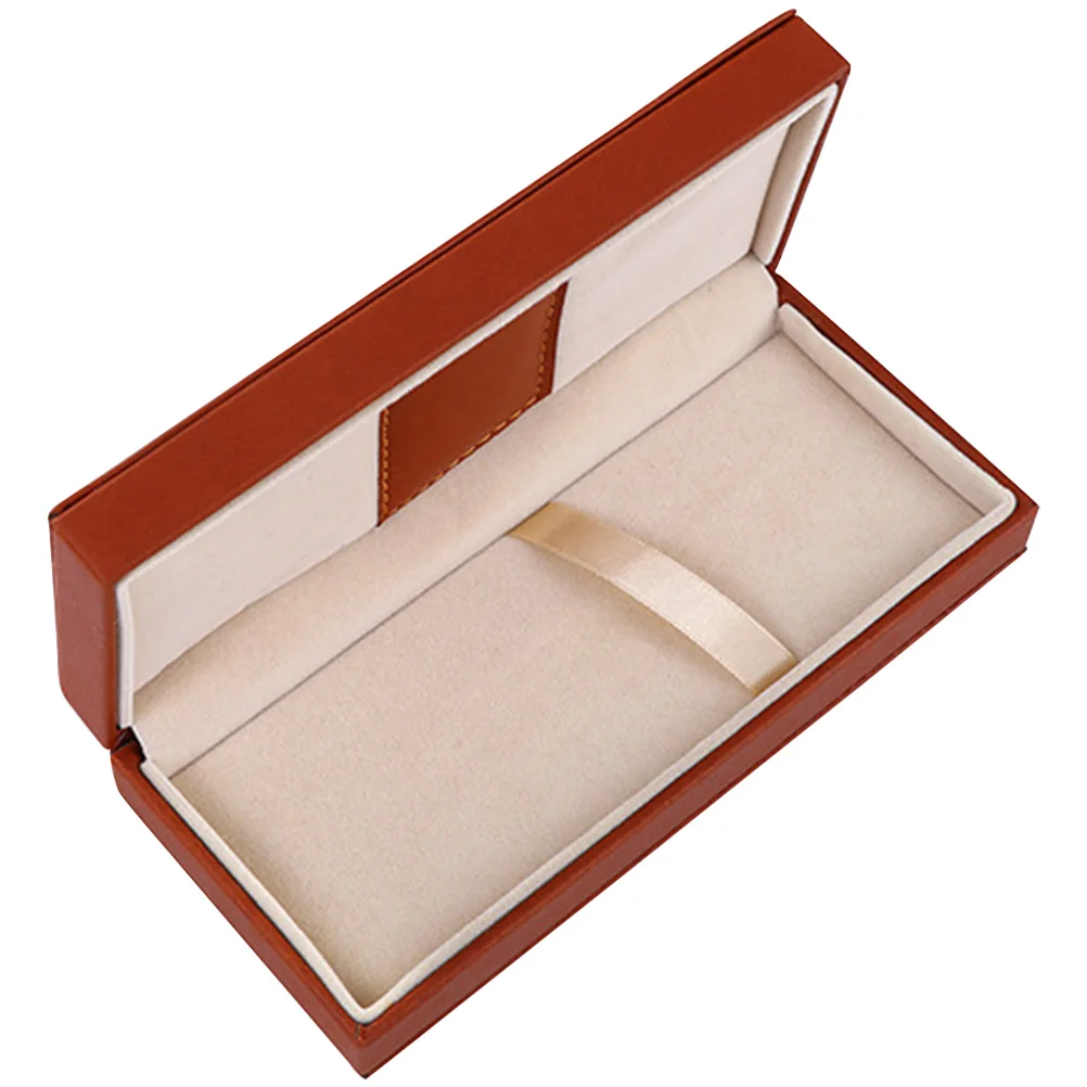

Pencil Case Package for Multi-functional Stationery Men Delicate Cases Brown Elegant Carrying Travel
