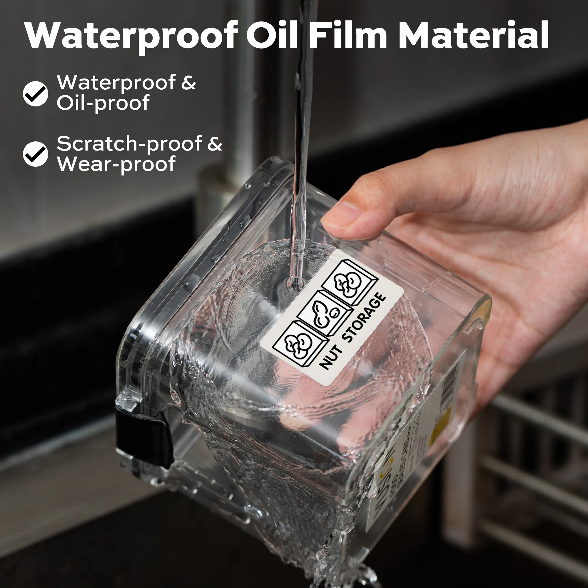 Deli Bluetooth Label Maker Machine, 2-inch Portable Handheld Retro Printer with Tape Cartridge, Inkless Electronic Labeler