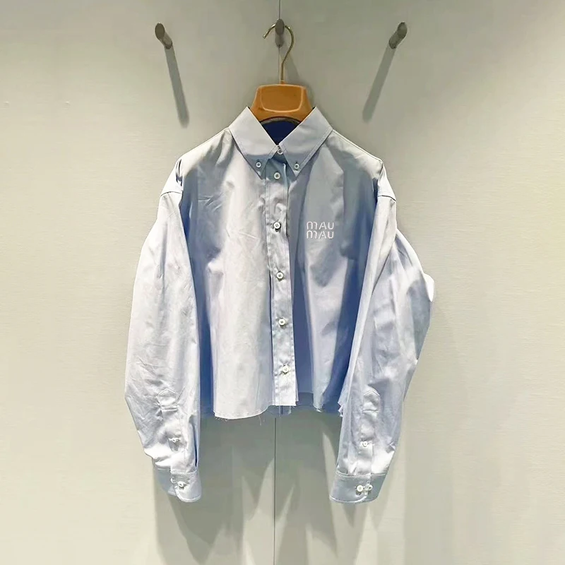 

Повседневный кардиган в синюю полоску, верхняя одежда для молодых девушек, элитная женская одежда, дышащая, приятная для кожи, длинная све