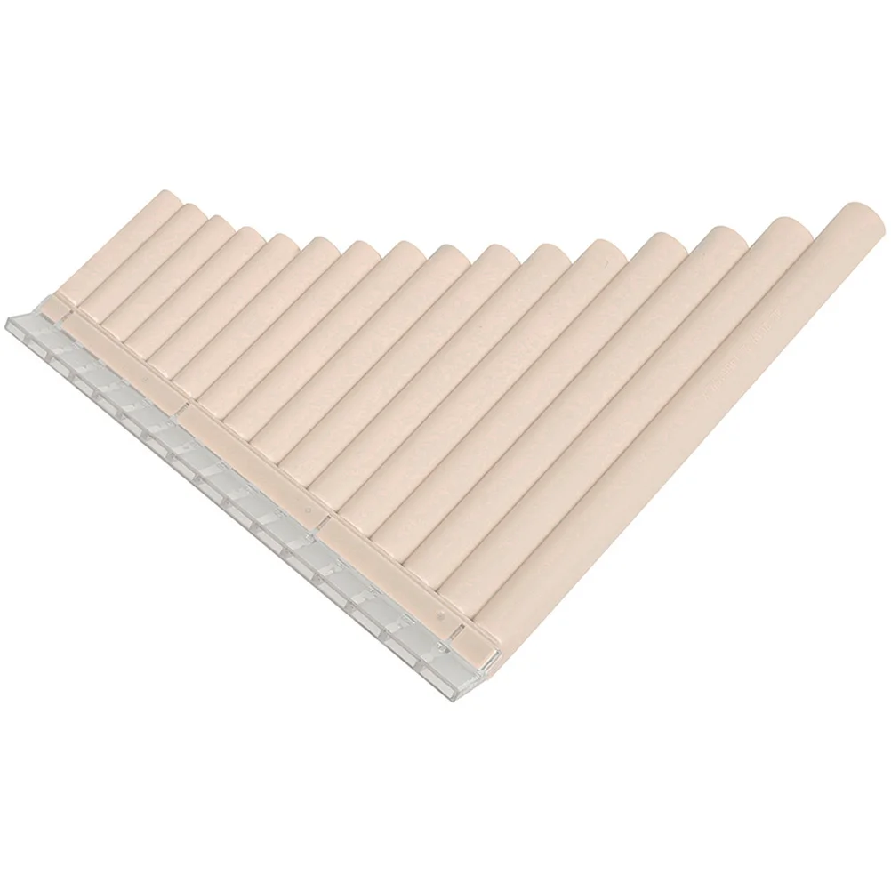 

C Key 16 Pan Flute ABS Material Rich Sound Complex Melodies Portable Storage Bag Music Book Included Pan Flute