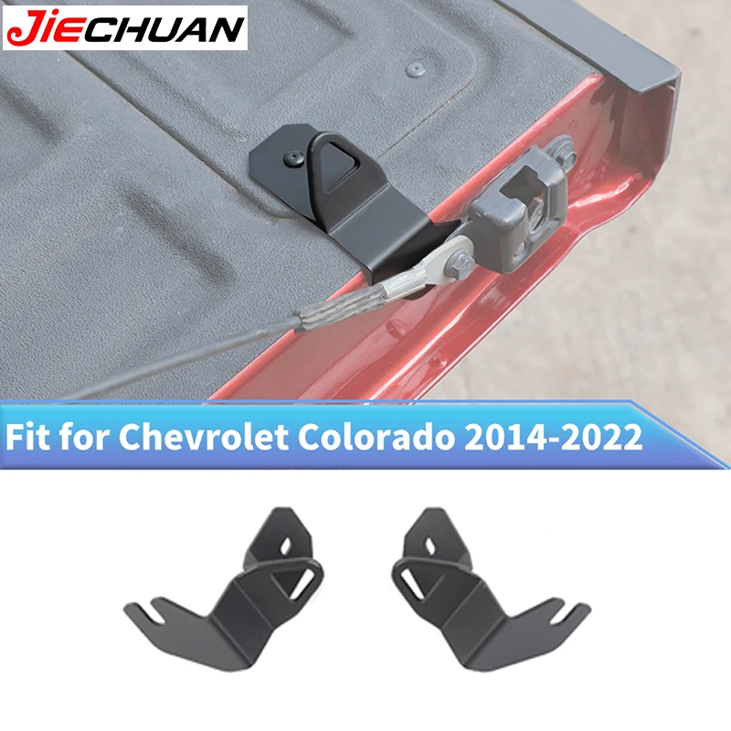 

JIECHUAN Metal Car Tailgate Fixed Pull Ring Holder Bracket Fit For Chevrolet Colorado/GMC-CANYON 2023 Up,Exterior Accessories