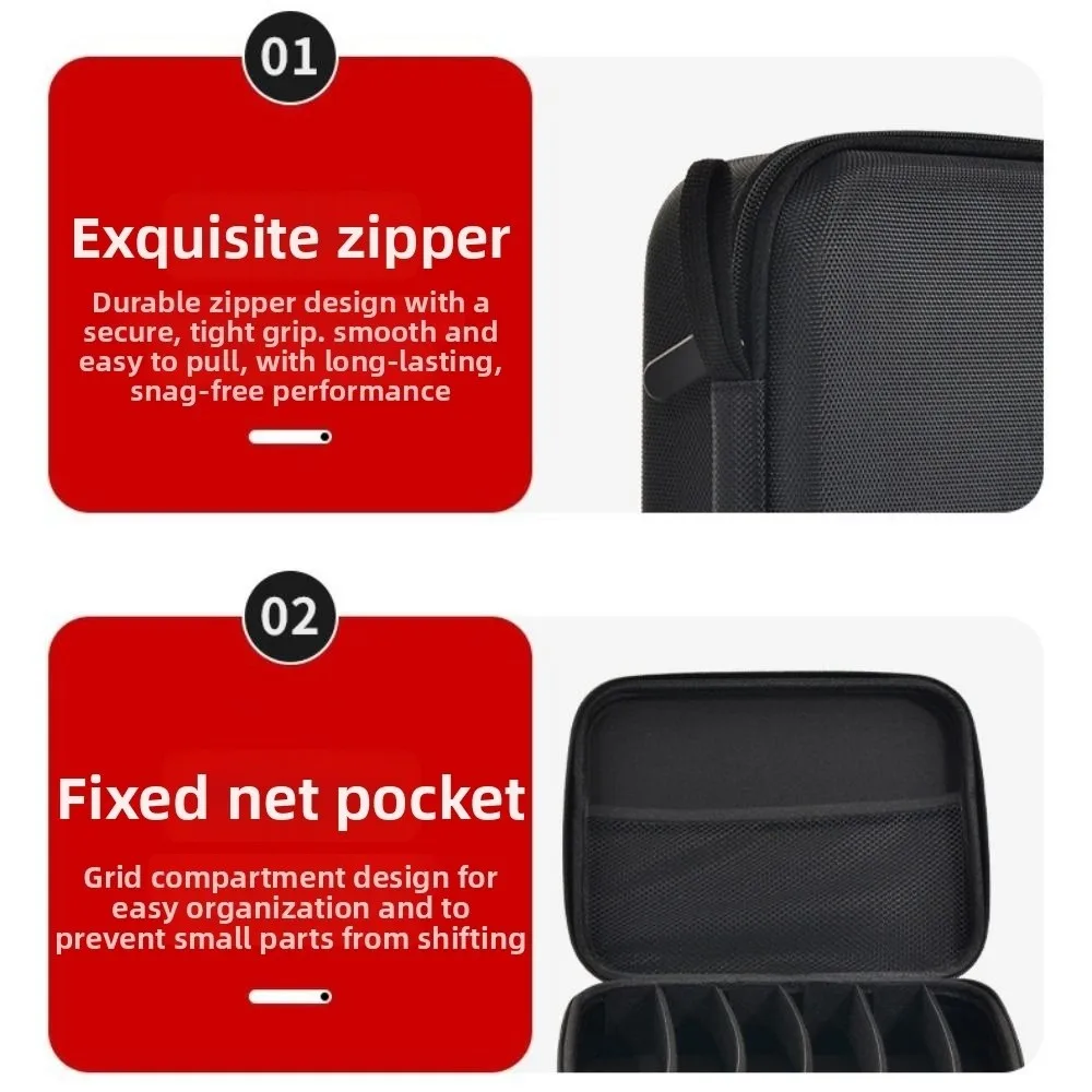 

Коробка для хранения очков на 6/7 отделений, водонепроницаемый пылезащитный чехол для солнцезащитных очков, регулируемый, многофункциональный