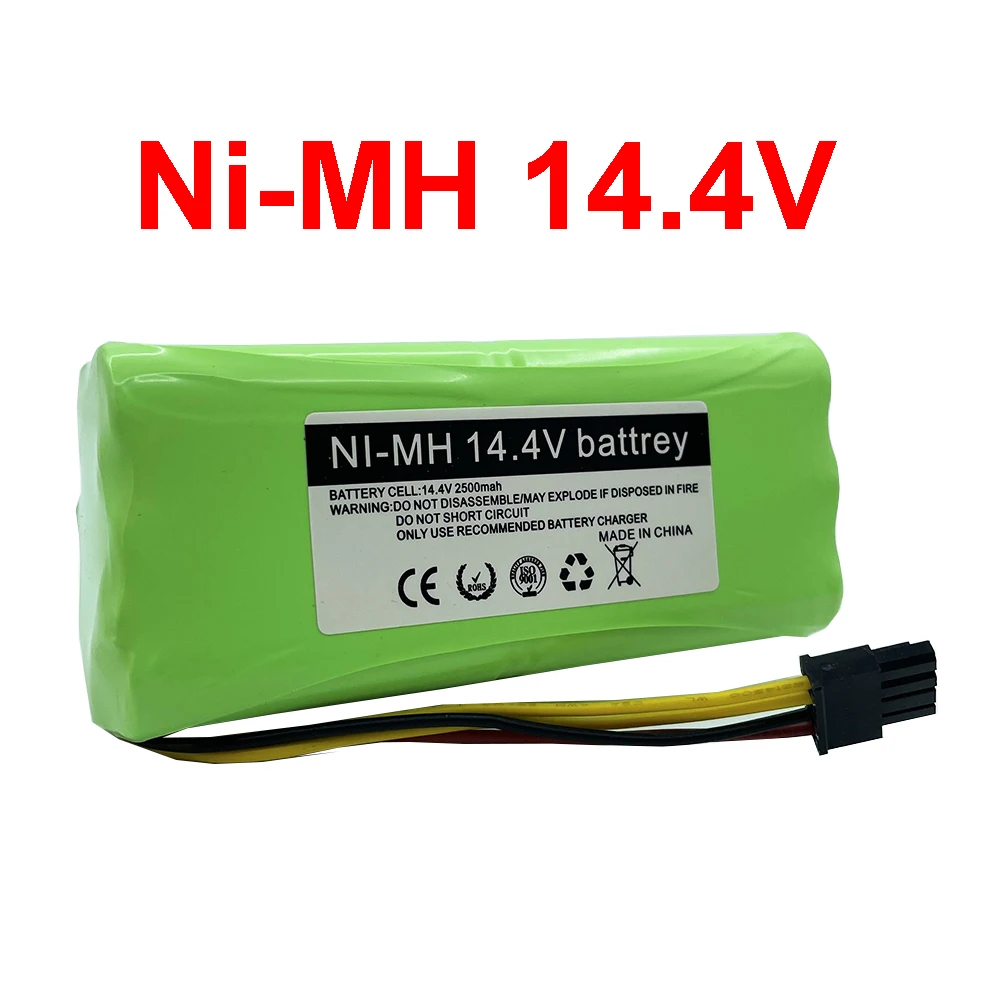 Ni-mh AA 2500mAh do ECOVACS 14.4V akumulator Deebot Deepoo X600 ZN605 ZN606 ZN609 Midea VCR01 VCR03 odkurzacz