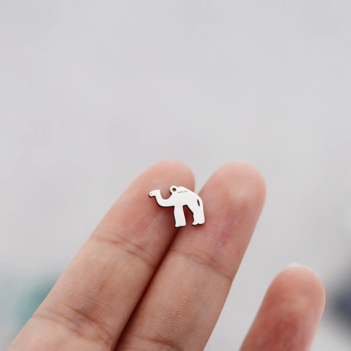 3pcs Camel Charms Stainless Steel Desert Animal Pendant for DIY Jewelry Making Necklace Earrings Bracelet Findings Wholesale