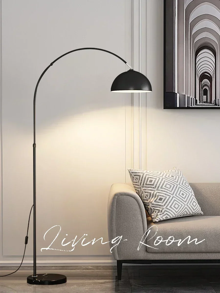 Nordic Instagram Creative Floor Lamp Living Room Sofa Bedroom Warm Decoration Light Luxury Marble Floor Lamp Home Decoration Art