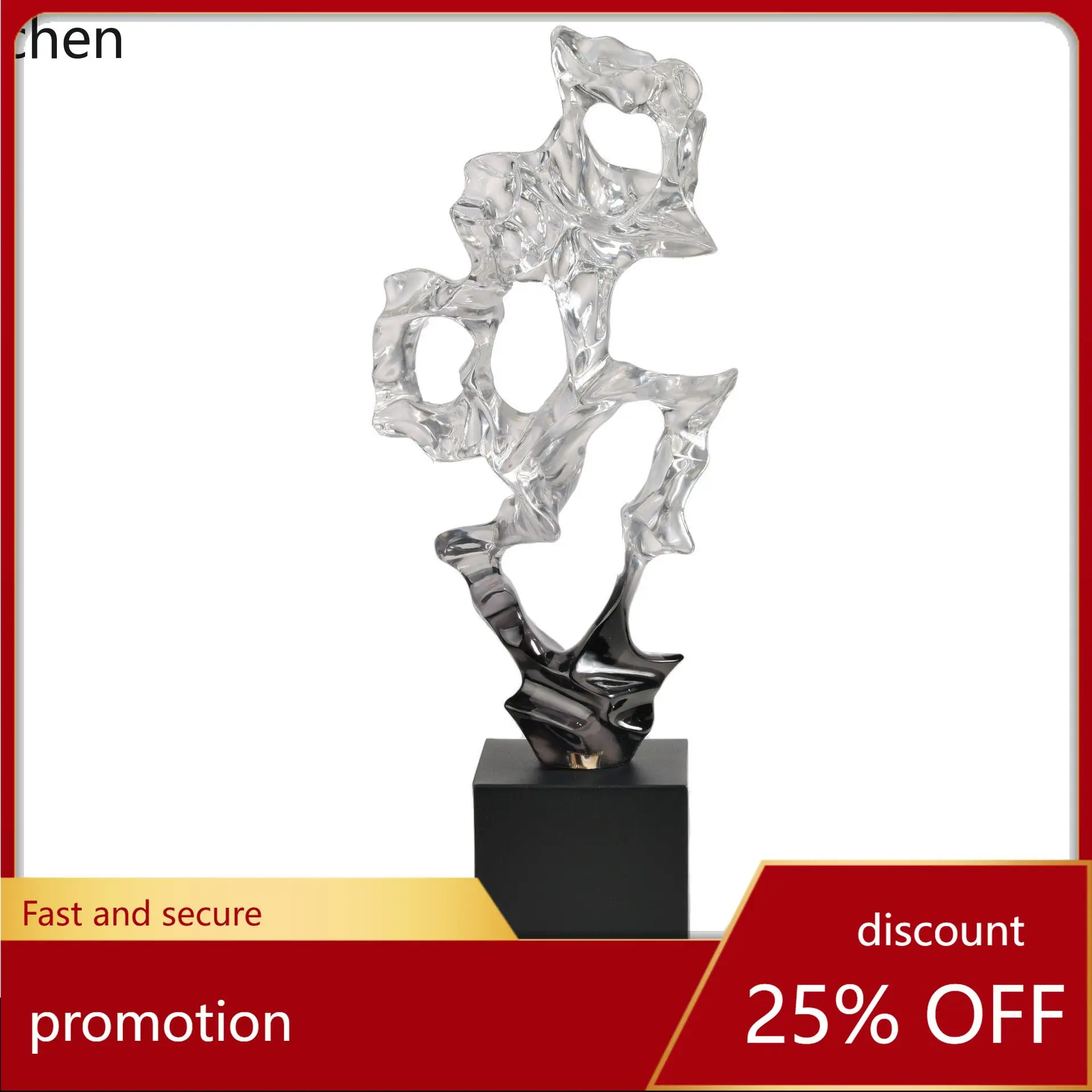Cz modern rockery ornaments little lion aisle entrance hotel exhibition hall famous for home commercial accessories