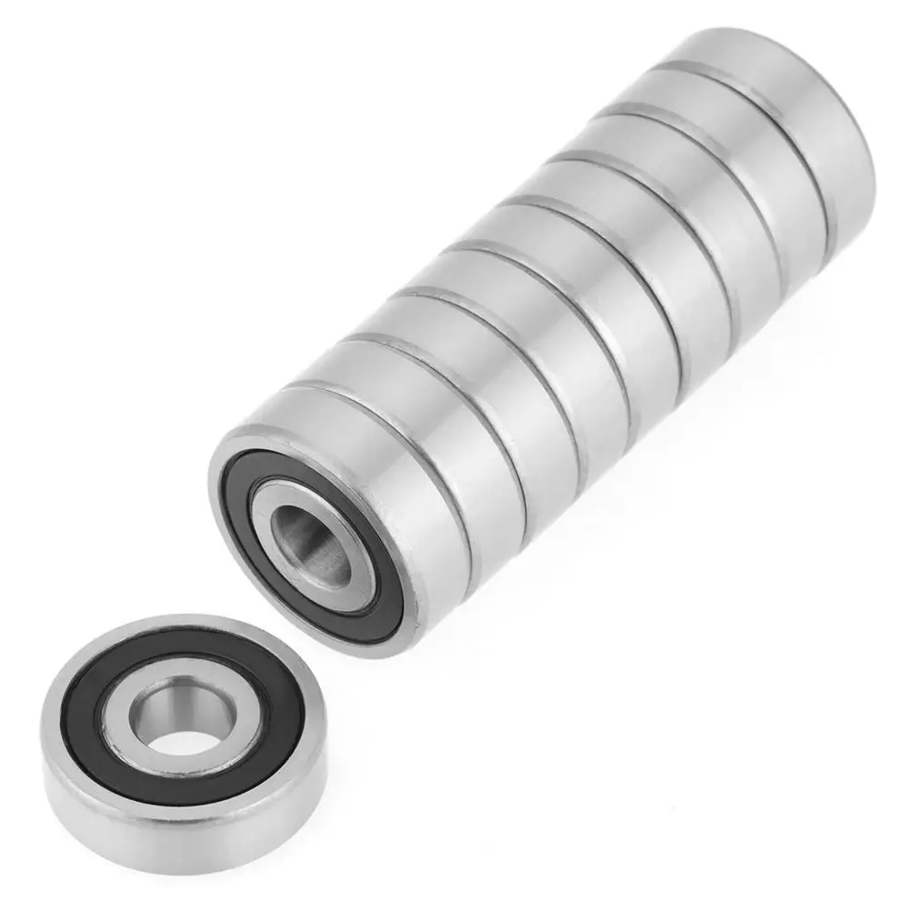 

10Pcs Deep Groove Ball Bearings 6200-2RS 10x30x9mm Double Rubber Sealed Steel Accessories for Printer Parts Affordable Price