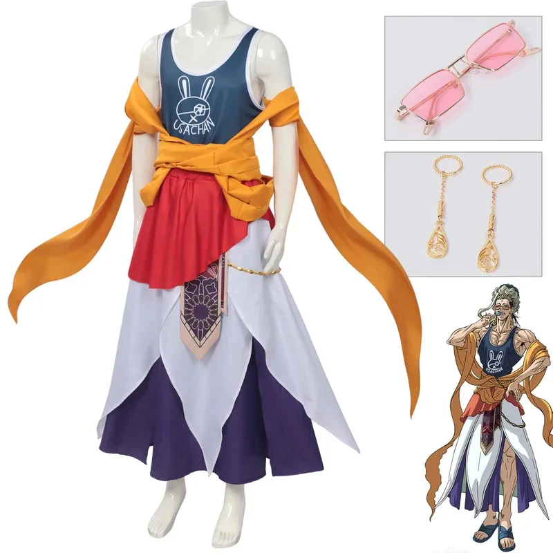 

TYV55Anime Buddha Cosplay Costumes Record of Ragnarok Role Paly Uniform Halloween Carnival Party Costume Dress For Woman MenL]]L