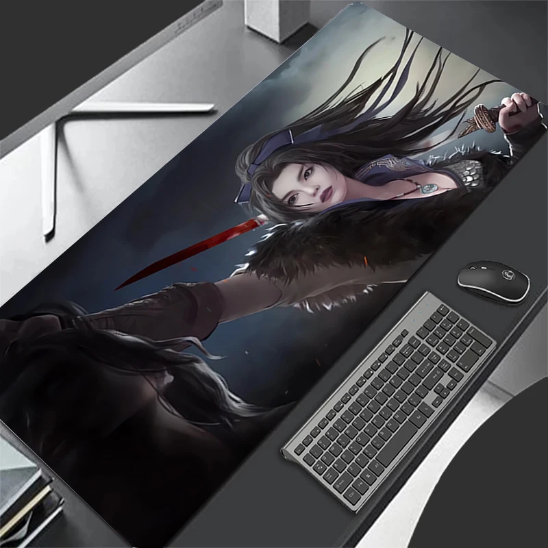 

Gaming Mouse Pad Naraka Bladepoint Office Desk Cushion Computer Accessories Keyboard Table Mat Multisize Mousepad Laptop Cushion