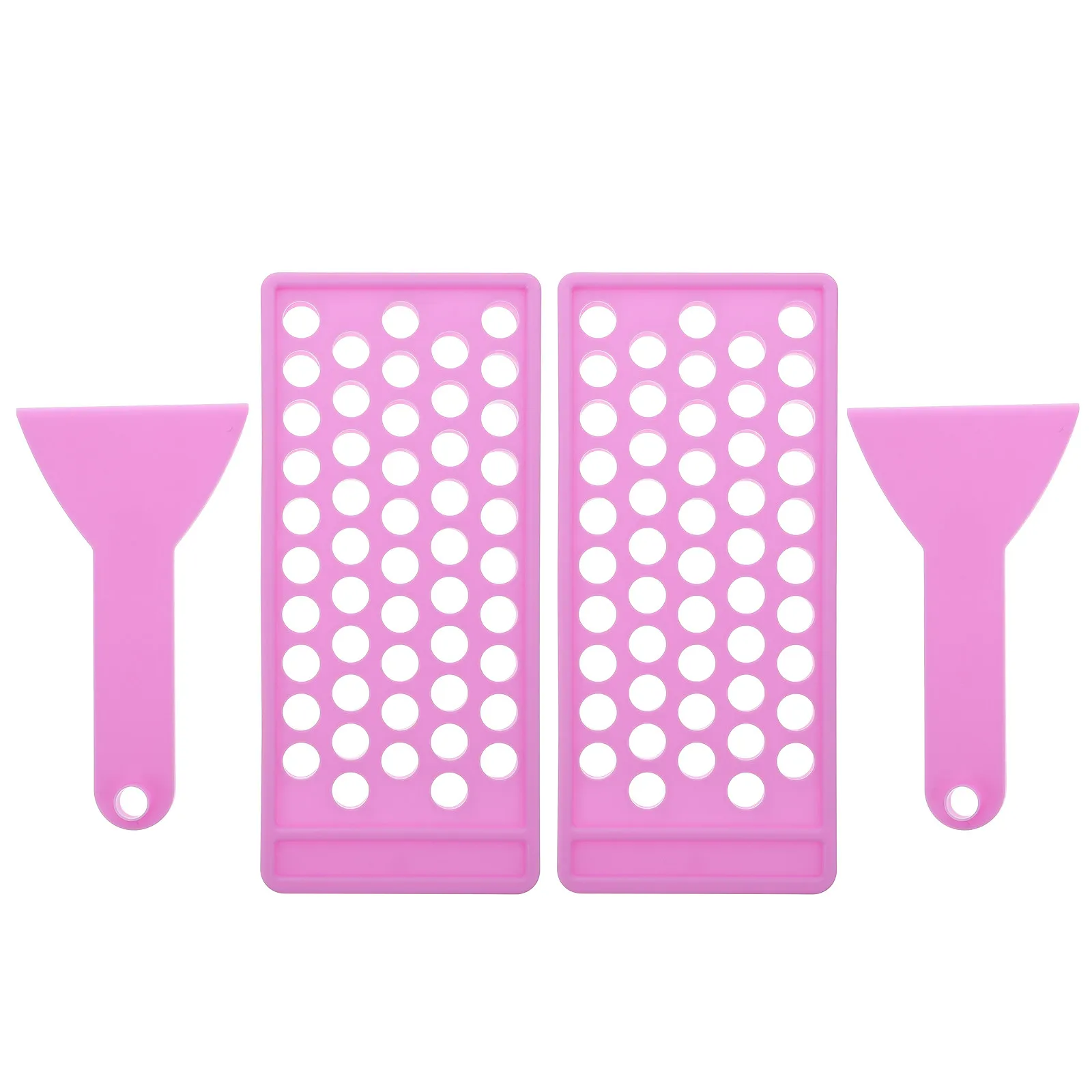 

Набор из 2 форм для наполнения помады: профессиональный набор для изготовления бальзамов для губ своими руками, с удобной конструкцией для легкого заливания, для создания косметики ручной работы