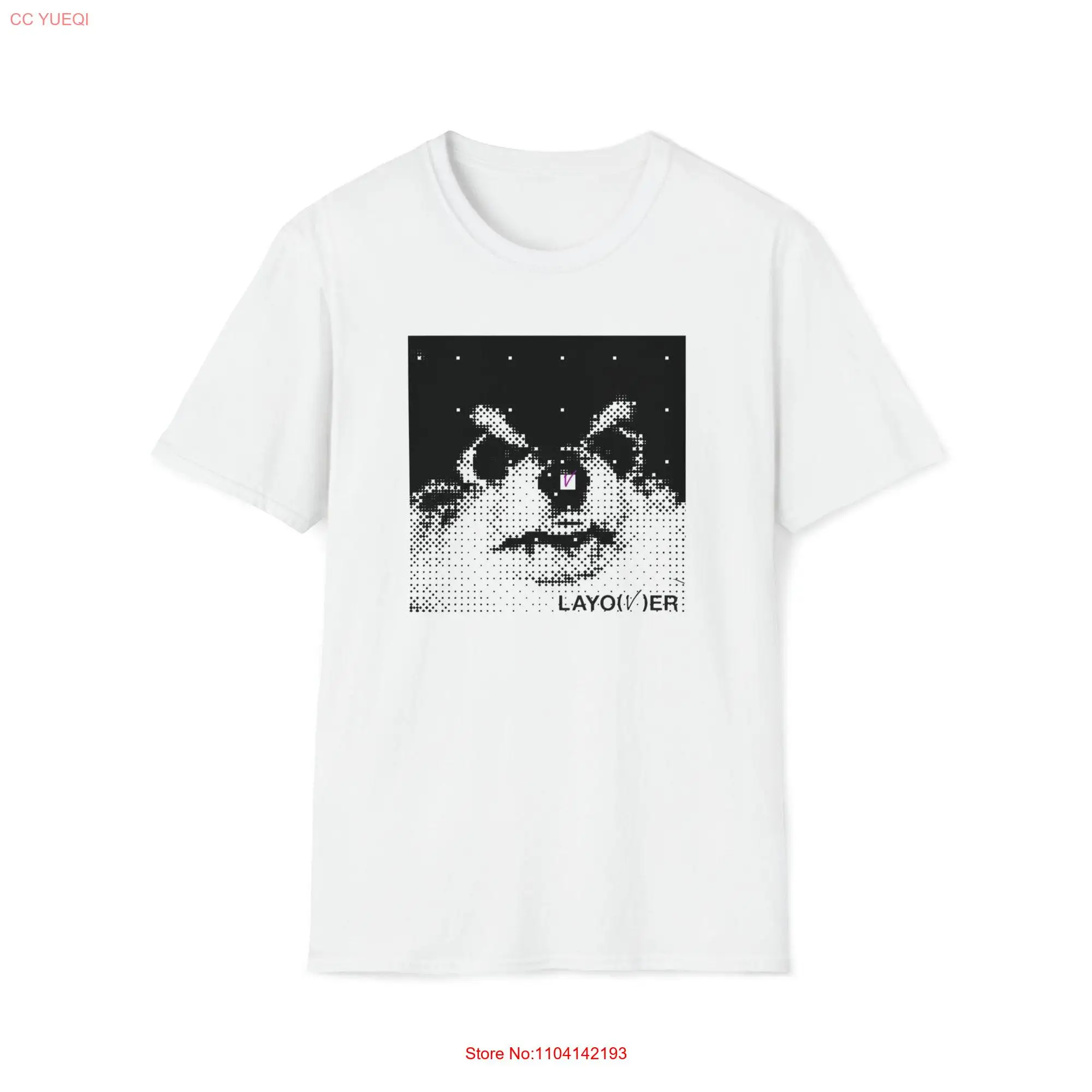 V Layover Yeontan T Shirt long or short sleeves