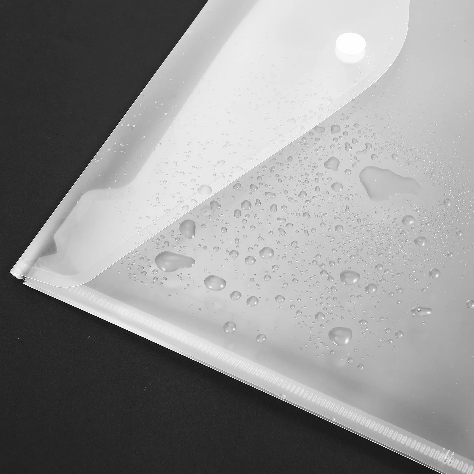 

20 pcs A4 Clear Binder Pockets 11 Holes Snap Closure Document Storage Expandable File Folder Transparent Envelope Organizer For