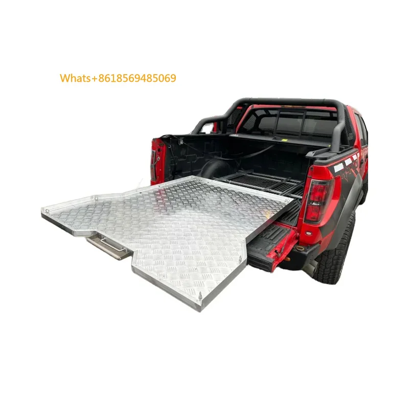 Factory Price AutomobileCustom Waterproof Aluminum Truck Push Pull Tray   Ranger