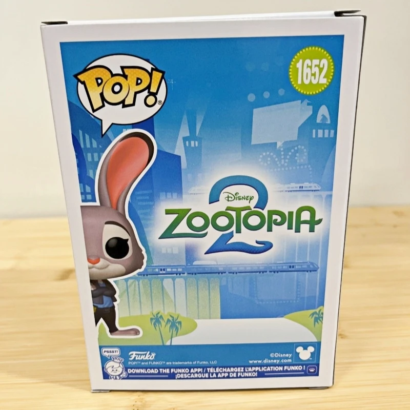 Funko Pop Original Disney Zootopia 2 Judy Hopps #1652 Nick Wilde Vinyl Action Figure Collectible Model Desktop Ornament Toy Gift - view 2