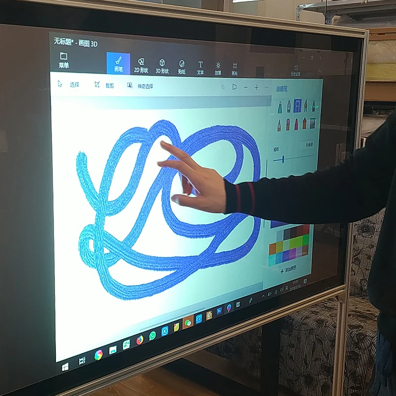 Folha multitoque capacitiva à prova d'água de 2025 polegadas com 10 20 32 40 pontos