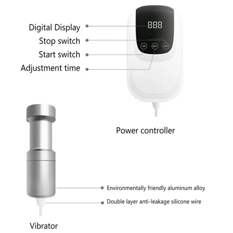 Ultrasonic Cleaner USB Cleaning Device with digital timer for Dental Jewelry Eyeglasses Watches Shaver Heads Fruits Vegetable