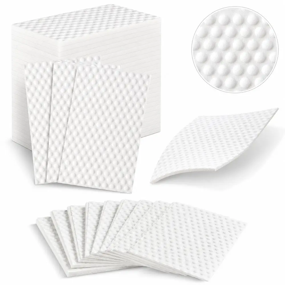 10/20Pcs 4x Compression Compressed Sponge Pads Absorbent Convex Point Magic Eraser Sponge Strong Cleaning Non-Scratch