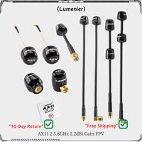 Lumenier AXII 2 5.8GHz 2.2dBi Gain FPV Antenna MMCX/Patch/Double/Stubby/Long Range/SMA Antenna RHCP for RC FPV Racing Drone