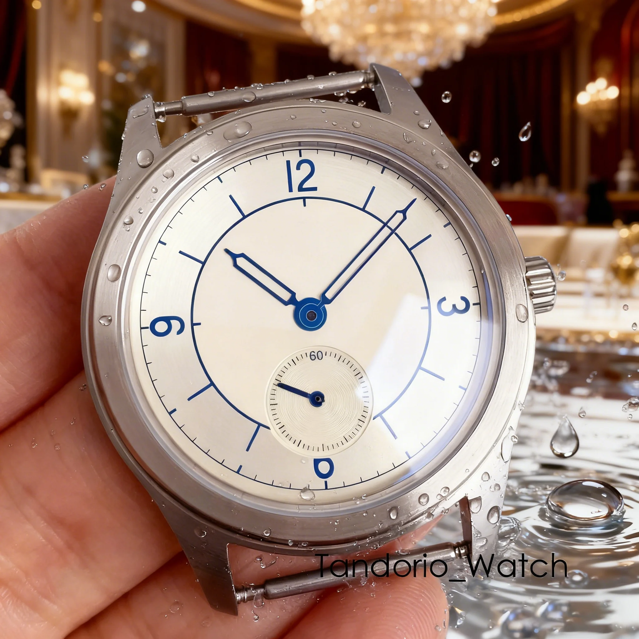 

Tandorio Classic Sea-gull ST1701, корпус часов с высококачественным совместимым циферблатом, набор стрелок, 38 мм, аксессуары для механических часов