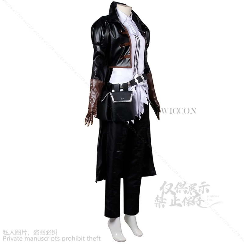 Anime Game dark Dungeon Cosplay Costume Grave Robber gioco di ruolo donna uomo vestiti di alta qualità Halloween Party Hat Set Lolita