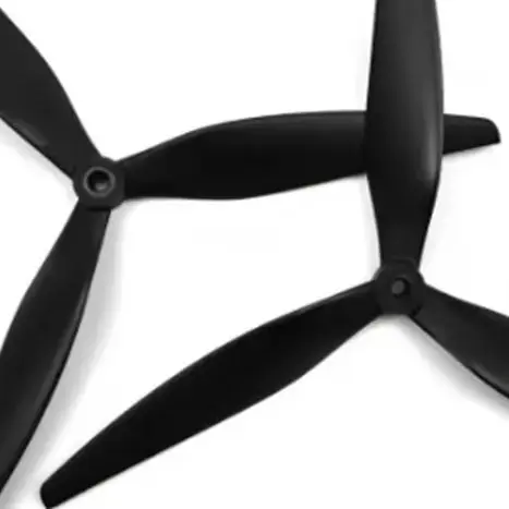 HQ  MacroQuad Prop 10X8X3 Black-Glass Fiber Reinforced Nylon for FPV RC Drone