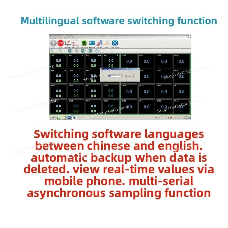 2/3/4/8 Channel Temperature Controller 0-5V Input with USB Data Record & RS485 Communication High Precision Temperature Regulato