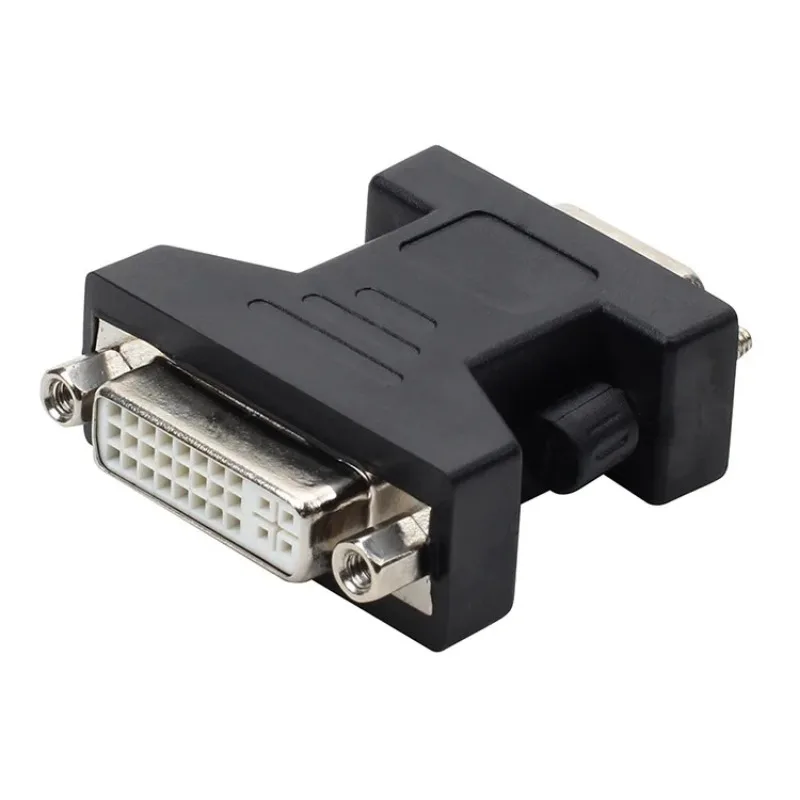 Newest DVI(24+5) Dual Link Female To VGA 15 Male Monitor Adapter Converter for HDTV Cables