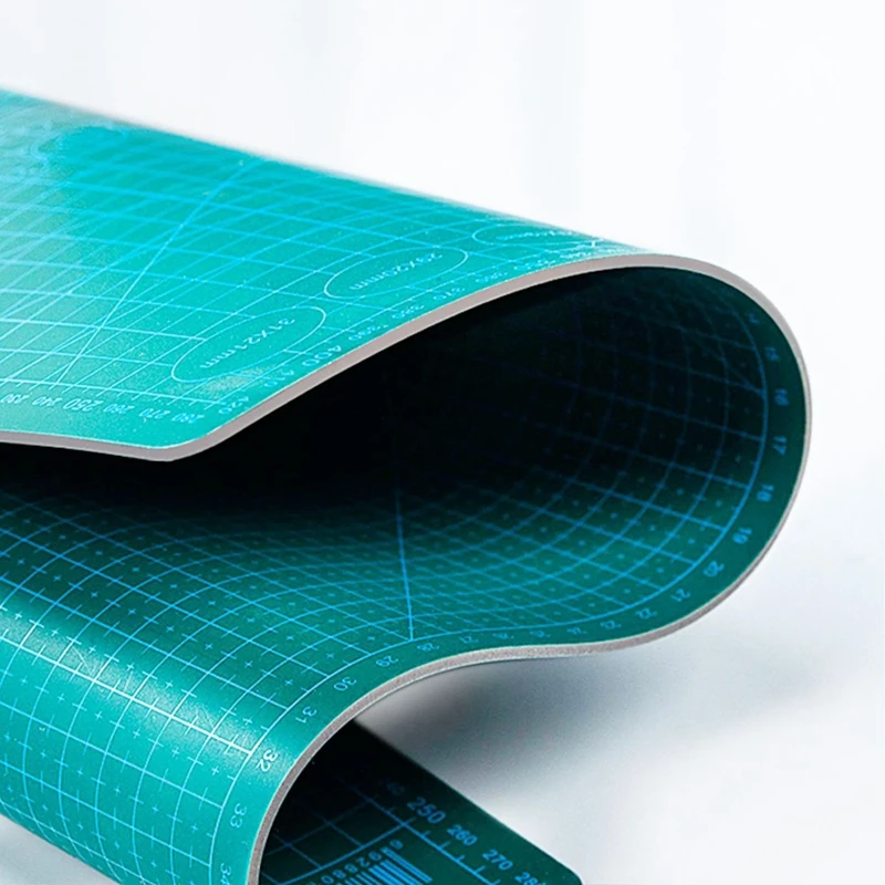 PP Cutting Mat Workbench Patchwork Cut Pad Sewing Manual DIY Knife Engraving Leather Cutter Board Single Side Underlay