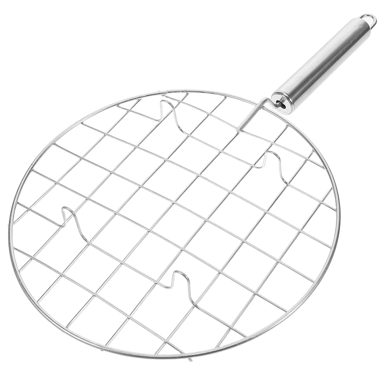 

Stainless Steel Grill Net Thickened Outdoor Picnic Tools Mesh For Fish Meat Grilling Outdoor Bbq Camping Baking Tools