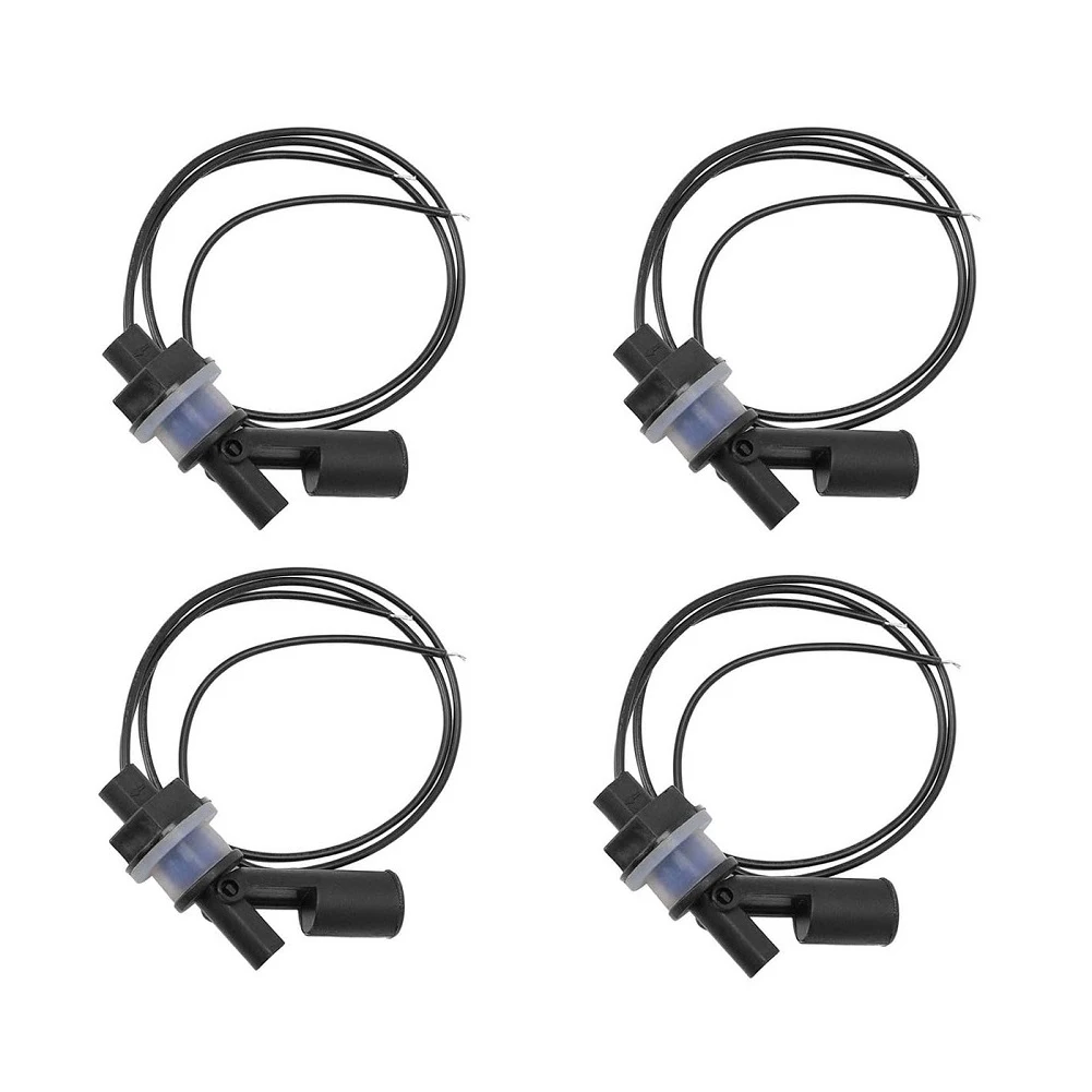 4pcs 10W Tank Liquid Water Level Sensor Horizontal Float Switch Plastic Aquarium Tank Pool FlowSensor