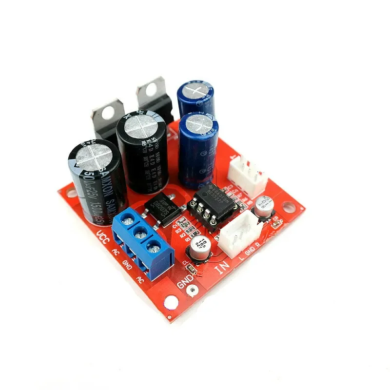 SOTAMIA NE5532 Preamplifier Board Home Theater Vinyl Record Player MM MC Phono Preamp NE5532 OP Amp Dual AC 5-16V