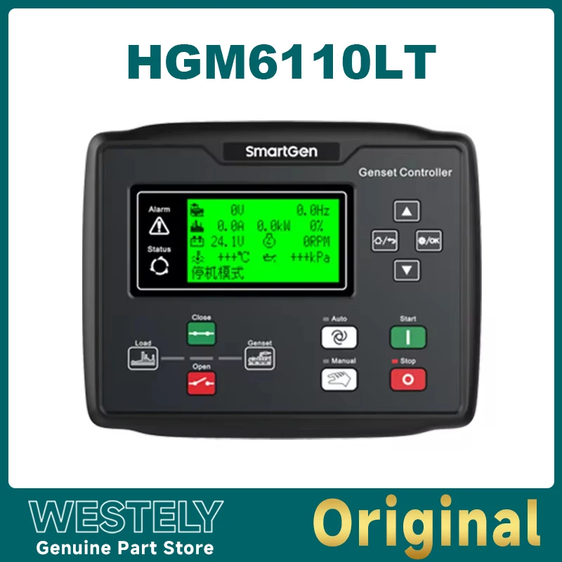 

HGM6110LT low-Temperature Version Generator Set Controller Smartgen Original Module