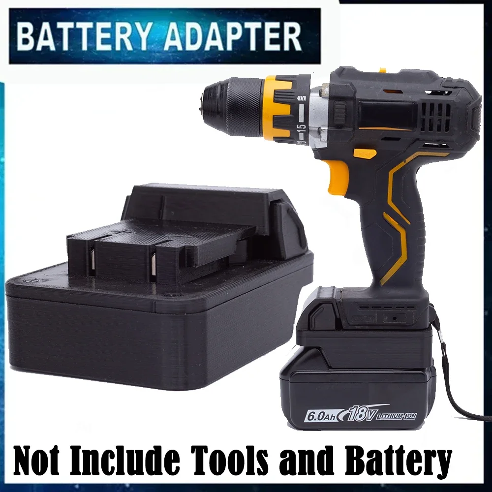 

Battery Adapter Converter for Makita 18V Lithium Battery to for DEKO 20V Electric Screwdriver Drill Tool(NO Batteries)