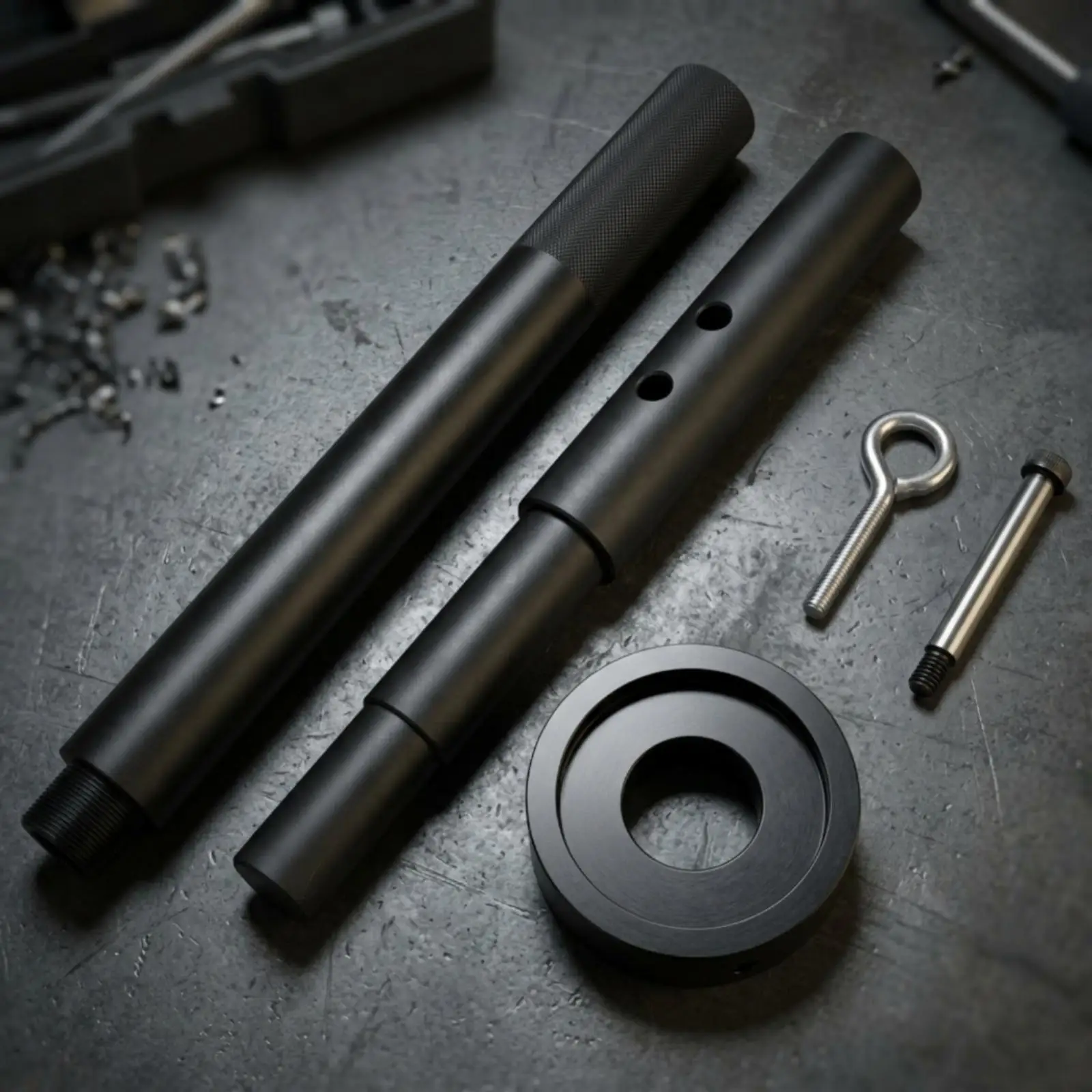 Durable Iron Bearing Puller Installer Set for Mercruiser Marine Drive Component Alignment