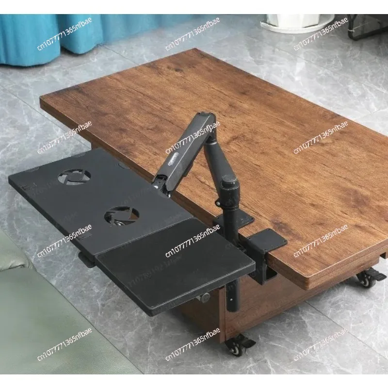 Coffee table keyboard, mouse, notebook stand, home modern simple space-saving bedside computer stand