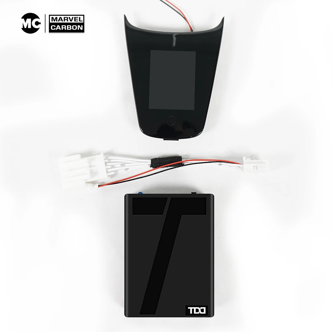 Motor Steering Wheel Multifunctional Touch Screen LED display for Tesla Model 3 Model Y Smart Trim LCD Display APP Easy Control