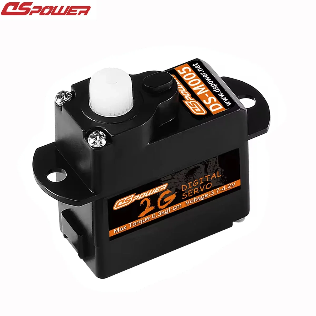DSPOWER 1/5/10 Pcs 2g Micro Digital Servo Mini Servos JST1.25 for F949S RC Car Micro Servos Indoor Flight Airplane Models Servo