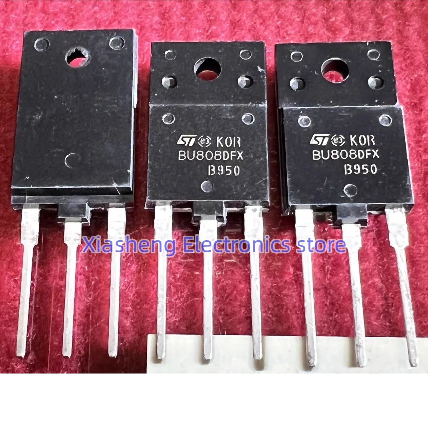 New Original 10Pcs BU808DFX TO-3PF Darlington Transistor In Stock Electronic Components Good Quality