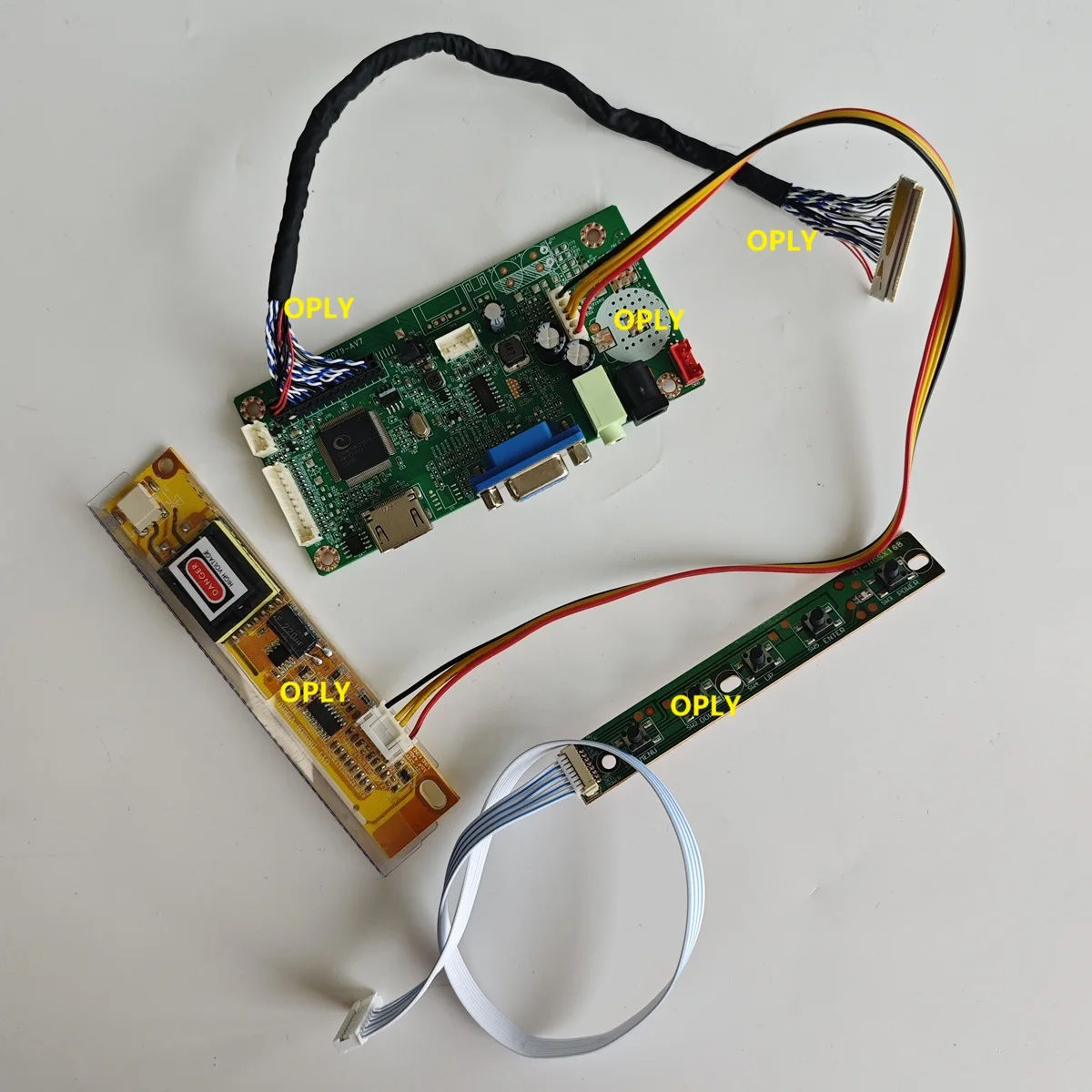 B154PW02 B141PW01 1440x900 패널 LED 스크린 LCD 디스플레이 키트 DIY 58C 컨트롤러 보드 오디오 입력 HDMI 호환 VGA