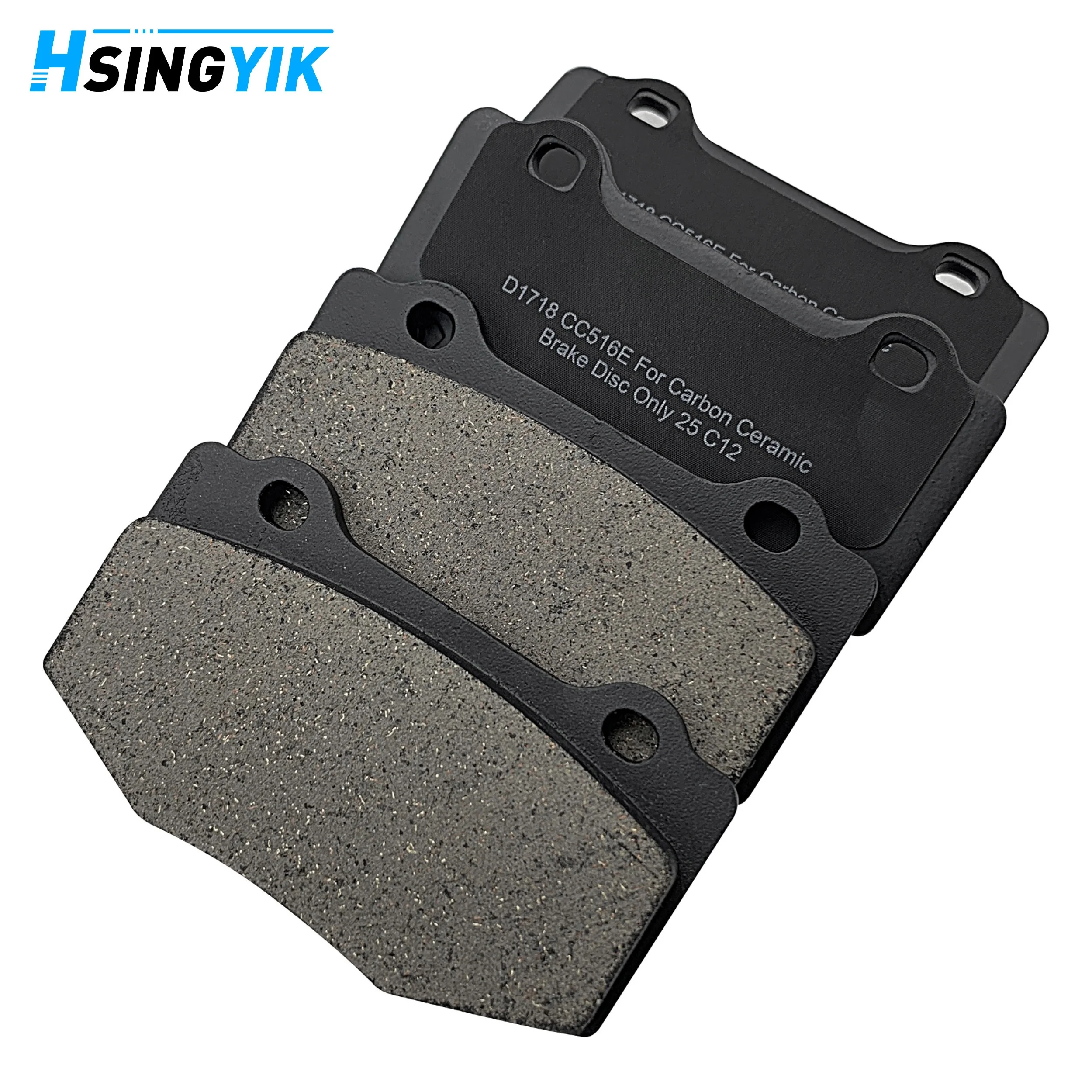 

D1718 OE 22847817 Auto Racing Car Parts Rear Carbon Ceramic Brake Pad for Chevrolet Corvette