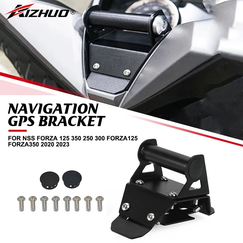 

For Honda NSS Forza 125 350 250 300 Forza125 Forza350 2020 2023 GPS Smart Phone Navigation Mount Mounting Bracket Adapter Holder