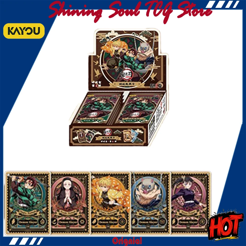 Genuine KAYOU Demon Slayer: Kimetsu no Yaiba Dawn Collection Card Breathing Pack Vol.1 Exclusive Nichirin Sword Blade Sword Gift