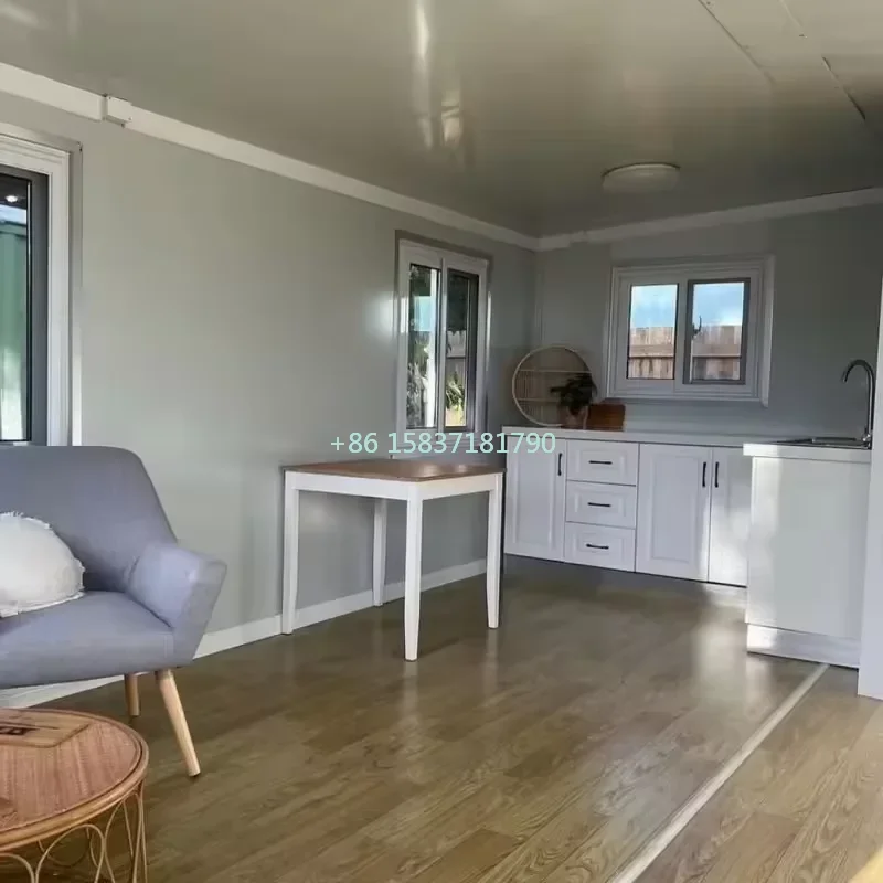 Factory Price Container House Supply Modular Tiny House Prefab 2 Bedroom Expandable Folding Container House for Netherlands