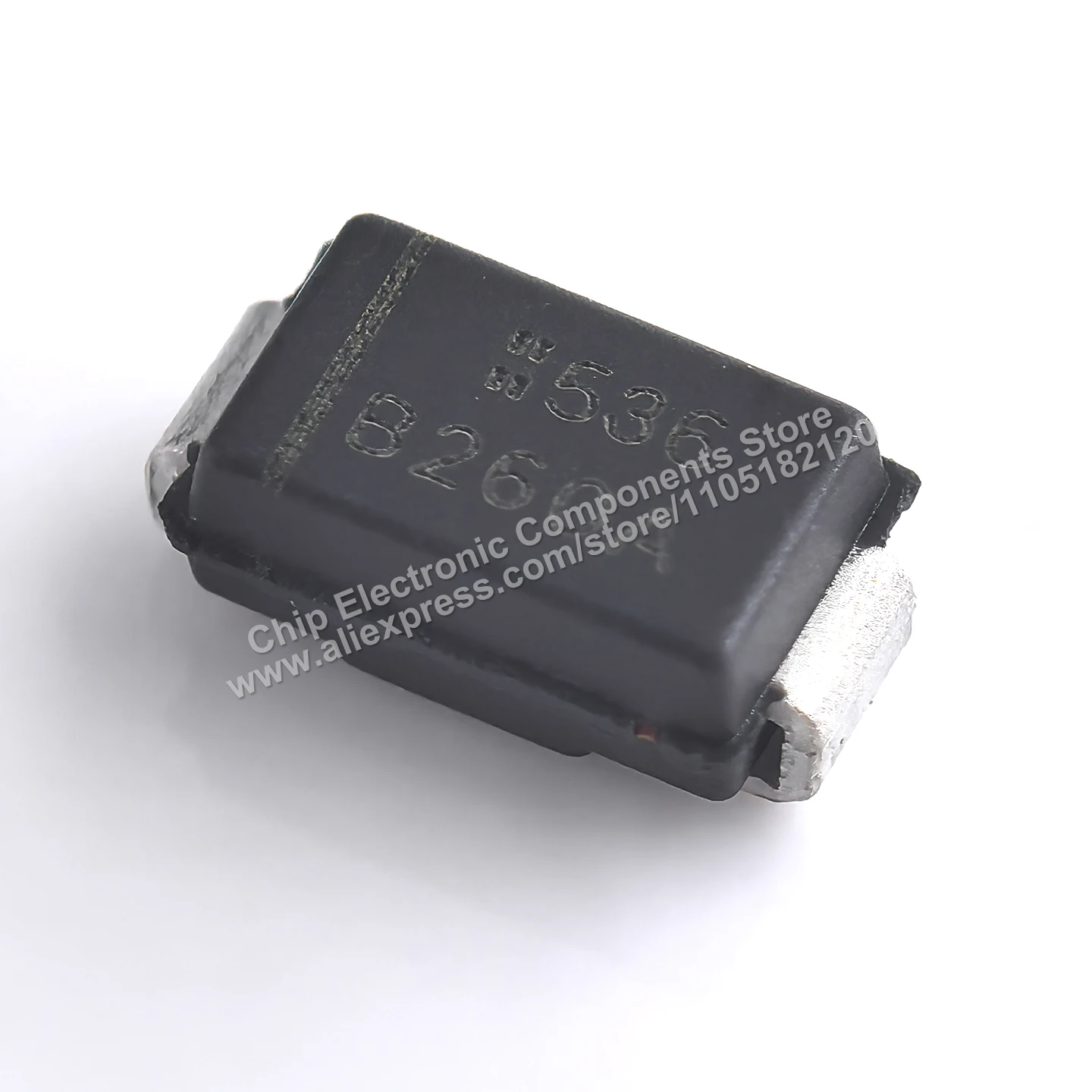 （20 PCS）Original IC B260A-13-F B260A Marking – Surface-Mount Schottky Barrier Rectifier Chip, SMA Package