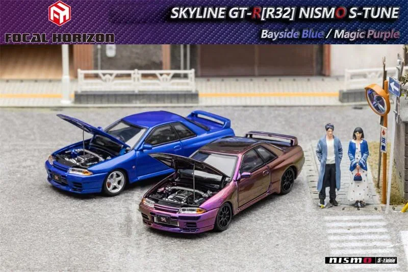 Focal Horizon FH 1:64 Skyline GT-R R32 Nismo S-Tune limited699 Diecast Model Car