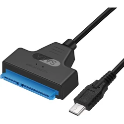 USB 3.1 USB C to SATA Converter USB 3.1 Type-C Adapter Cable For 2.5in Hard Drive SSD SATA To TYPE C High Speed Hard Drive Cable